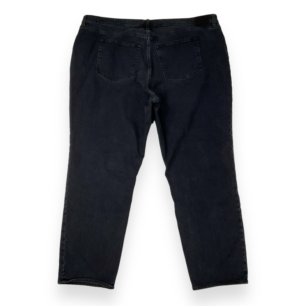 Abercrombie & Fitch Jeans Women 24W (49x30.5) Black Curve Love The Dad Plus NWT - Picture 8 of 10